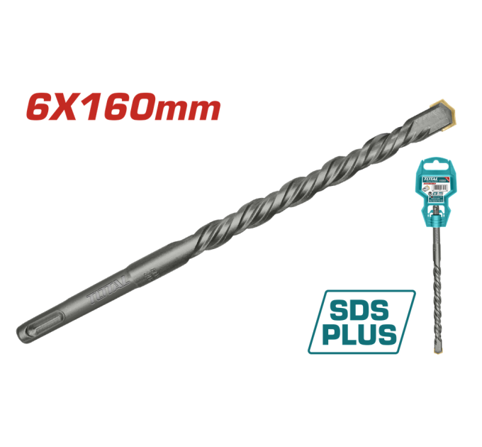 Total Бур TOTAL TAC310602 SDS plus 6x160мм