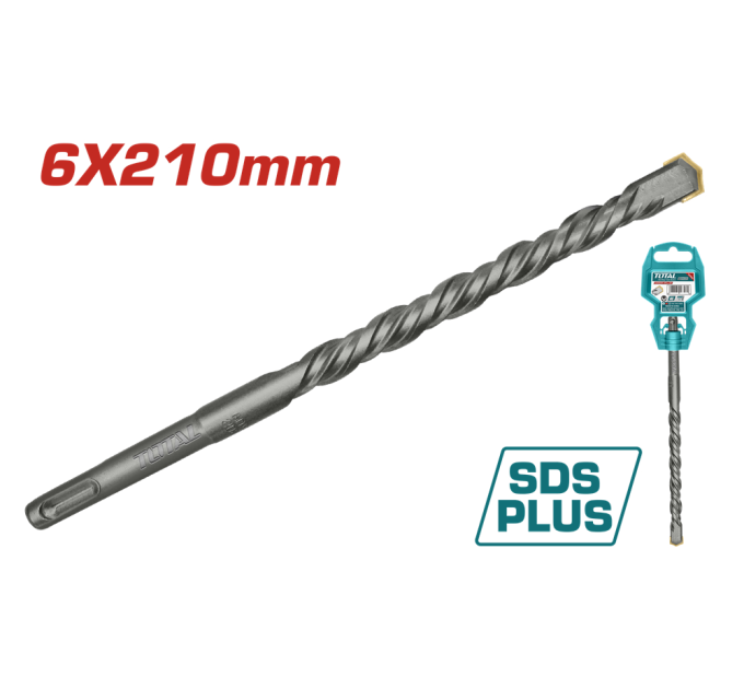 Total Бур TOTAL TAC310603 SDS plus 6x210мм
