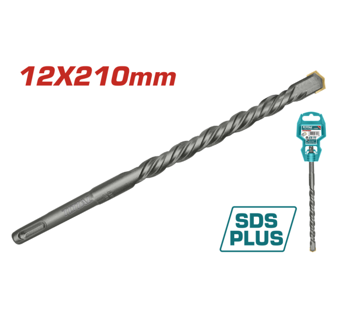 Total Бур TOTAL TAC311201 SDS plus 12x210мм