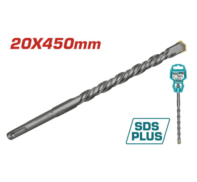 Total Бур TOTAL TAC312004 SDS plus 20x450мм