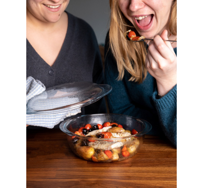 Pyrex Каструля з кришкою Pyrex, 1.3 л