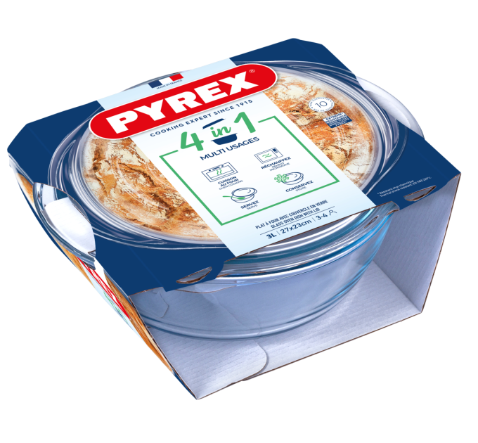 Pyrex Каструля з кришкою Pyrex, 3 л
