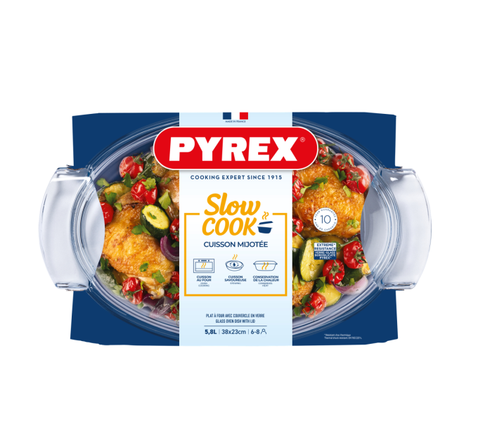 Pyrex Каструля з кришкою Pyrex, 5.8 л