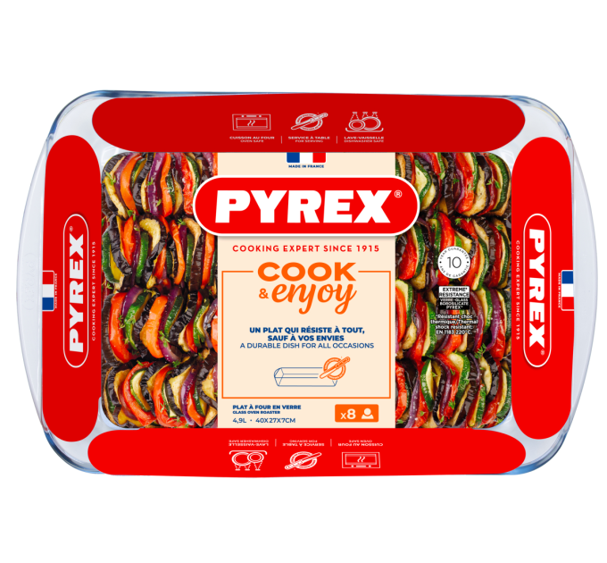 Pyrex Форма для запікання Pyrex, 40х27х7 см (4.9 л)