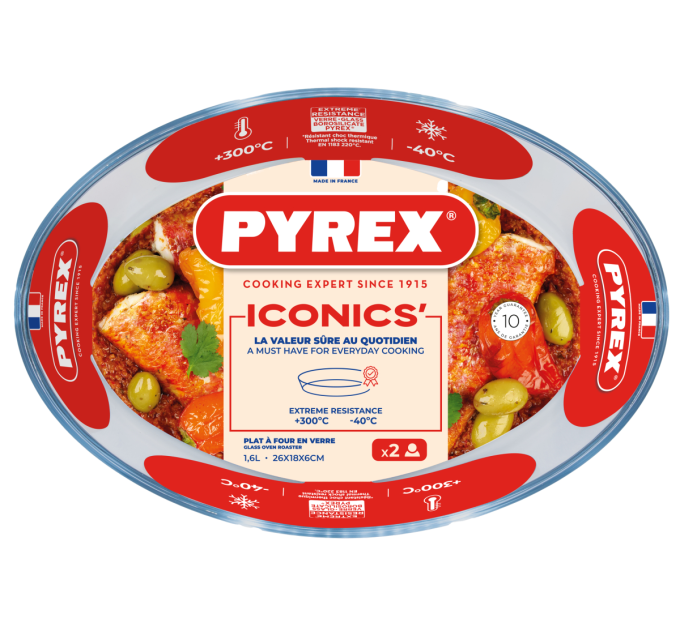 Pyrex Форма для запікання Pyrex, 26х18х6 см (1.6 л)