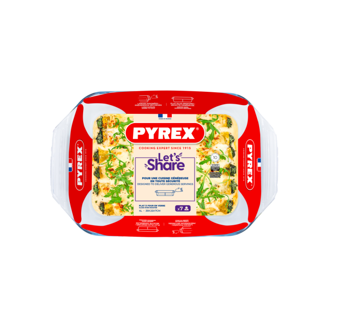 Pyrex Форма для запікання Pyrex, 39х25х7 см (4 л)