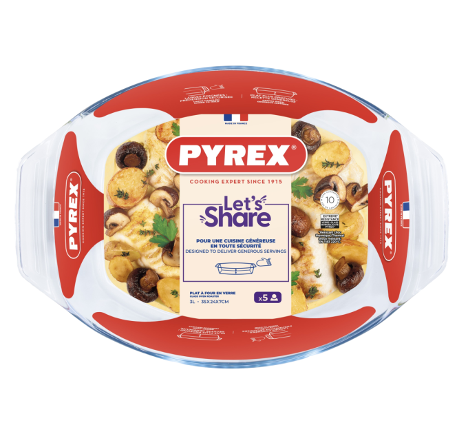 Pyrex Форма для запікання Pyrex, 35х24х7 см (3 л)