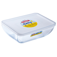 Форма з кришкою Pyrex Daily, 28х22 см