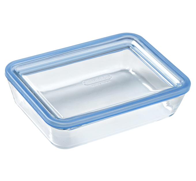 Pyrex Форма з кришкою Pyrex Pure Glass, 19x14x5 см (0.8 л)