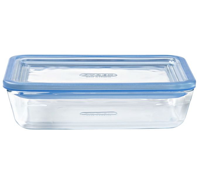 Pyrex Форма з кришкою Pyrex Pure Glass, 19x14x5 см (0.8 л)