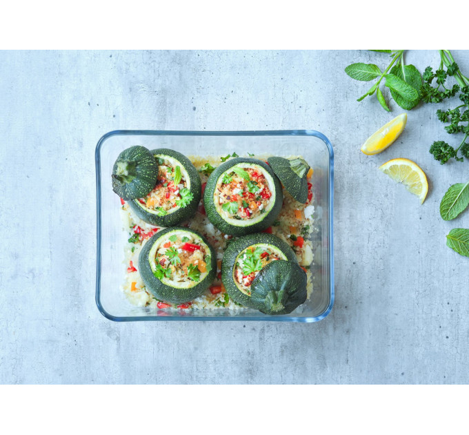 Pyrex Форма з кришкою Pyrex Pure Glass, 22x17x7 см