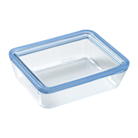 Форма з кришкою Pyrex Pure Glass, 22x17x7 см
