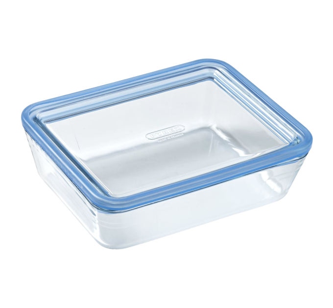 Pyrex Форма з кришкою Pyrex Pure Glass, 22x17x7 см
