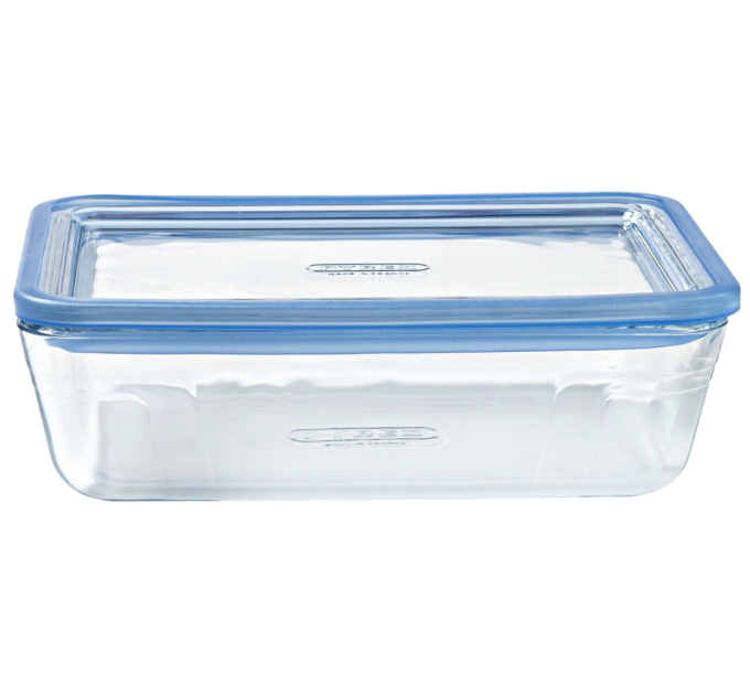 Pyrex Форма з кришкою Pyrex Pure Glass, 22x17x7 см