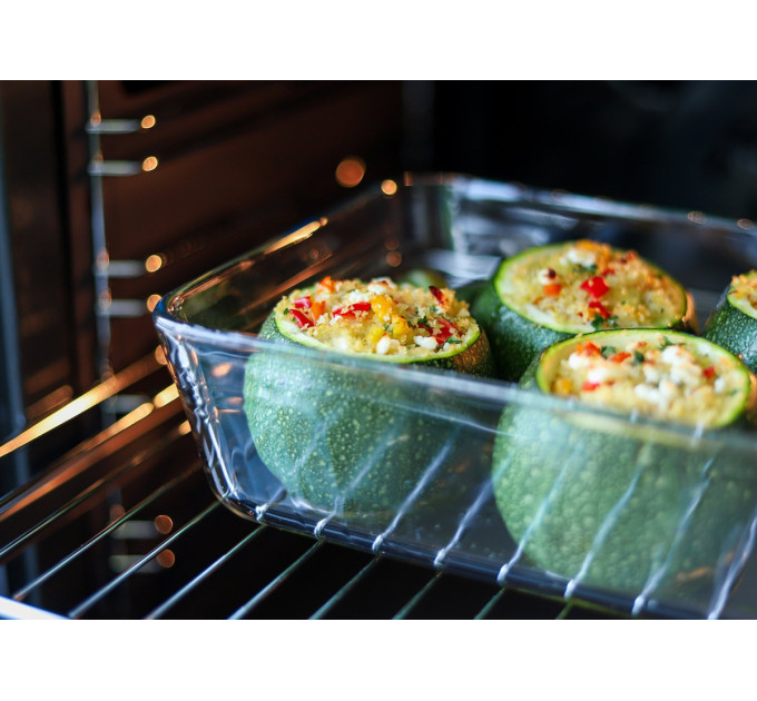 Pyrex Форма з кришкою Pyrex Pure Glass, 22x17x7 см