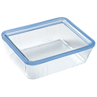 Форма з кришкою Pyrex Pure Glass, 24x19x8 см (2.6 л)