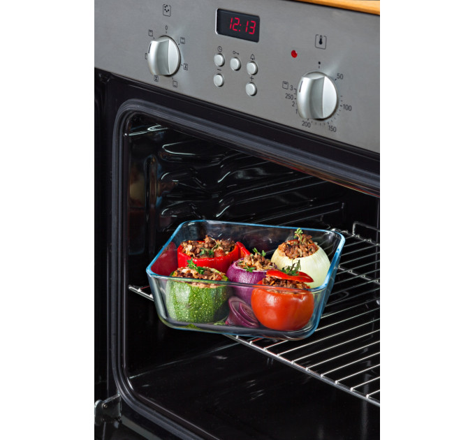 Pyrex Форма з кришкою Pyrex Cook&Freez, 20х20х7 см