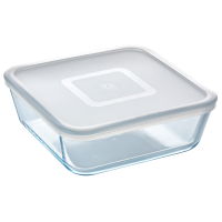 Форма з кришкою Pyrex Cook&Freez, 20х20х7 см