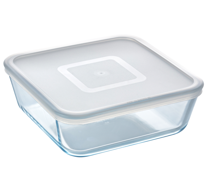 Pyrex Форма з кришкою Pyrex Cook&Freez, 20х20х7 см