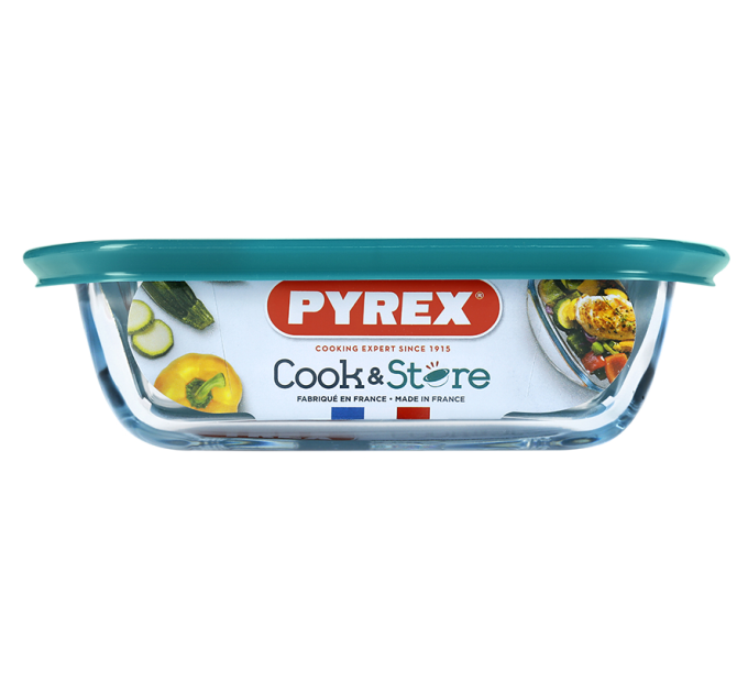 Pyrex Форма з кришкою Pyrex Cook&Store, 25х22х7 см