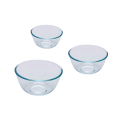 Pyrex Набір мисок Pyrex, 3 шт (0.7 л, 1.1 л, 2.3 л)