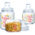 Luminarc Набір банок Luminarc Club Heart Of Home, 3х0.5, 0.75, 1 л
