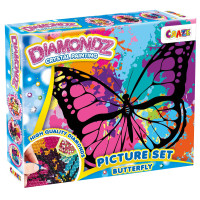 Набір для створення картини Craze Diamondz Метелик зі стразами