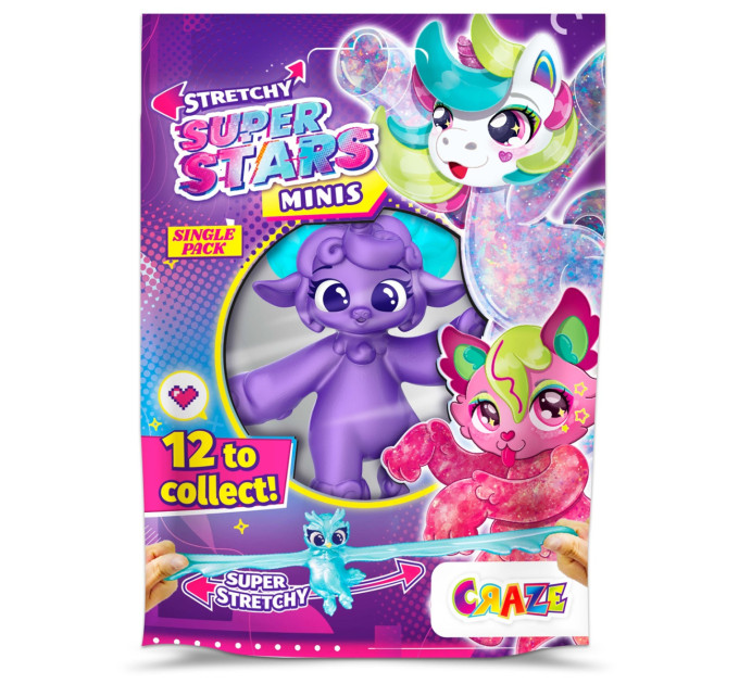 CRAZE Іграшка Craze Superstars Тягнучка суперзірка Minis в асортименті