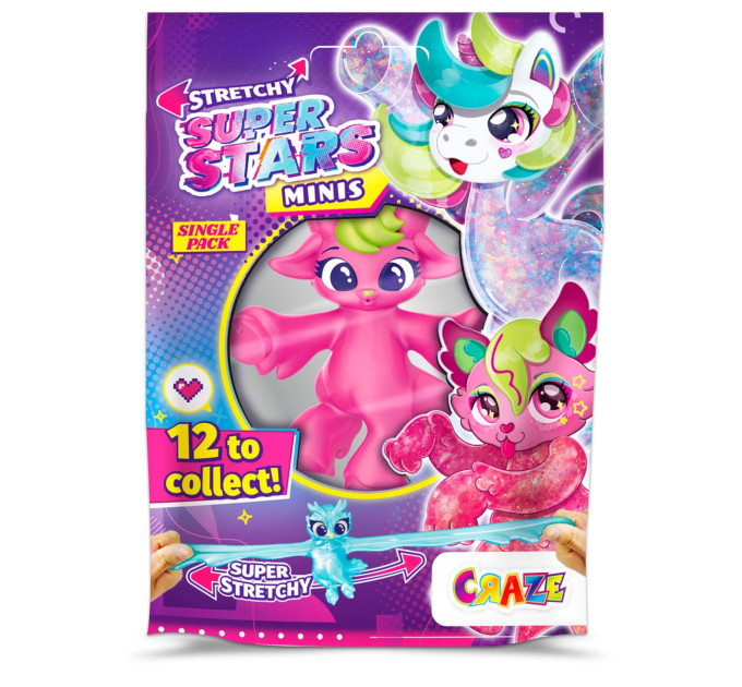 CRAZE Іграшка Craze Superstars Тягнучка суперзірка Minis в асортименті