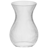 Ваза Trendglass Asta Ribs, 18 см