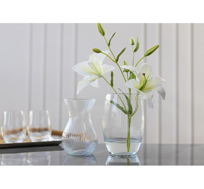 TRENDGLASS Ваза Trendglass Asta Ribs, 18 см