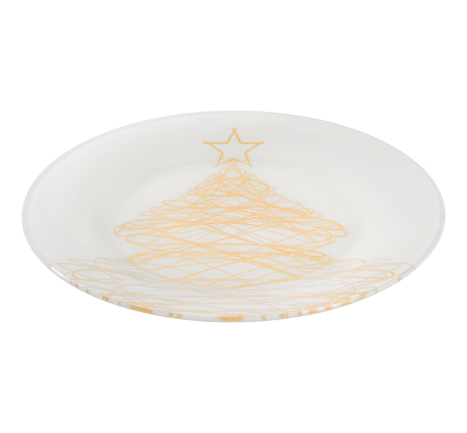 Viva Тарілка Viva NY Tree Gold, 25 см
