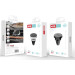 XO Автотримач XO C55B Air Vent Car Holder Round Magnetic Black