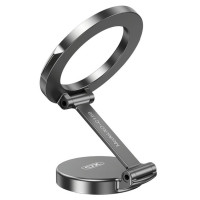 Автотримач XO C158 Universal Magnetic 360 rotating Phone Holder Black
