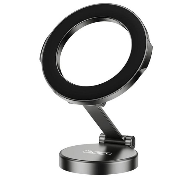 XO Автотримач XO C158 Universal Magnetic 360 rotating Phone Holder Black