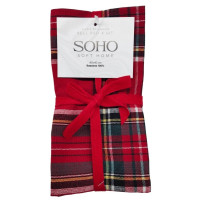 Набір рушників Soho 40x40см Sell Red 4 шт
