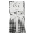 SOHO Набір рушників Soho 40x40см Sell Grey 4 шт