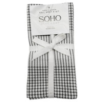 Набір рушників Soho 40x40см Sell Grey 4 шт