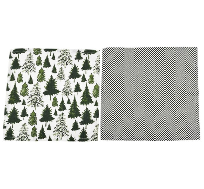 SOHO Набір рушників Soho 40x40см Christmas trees 4 шт