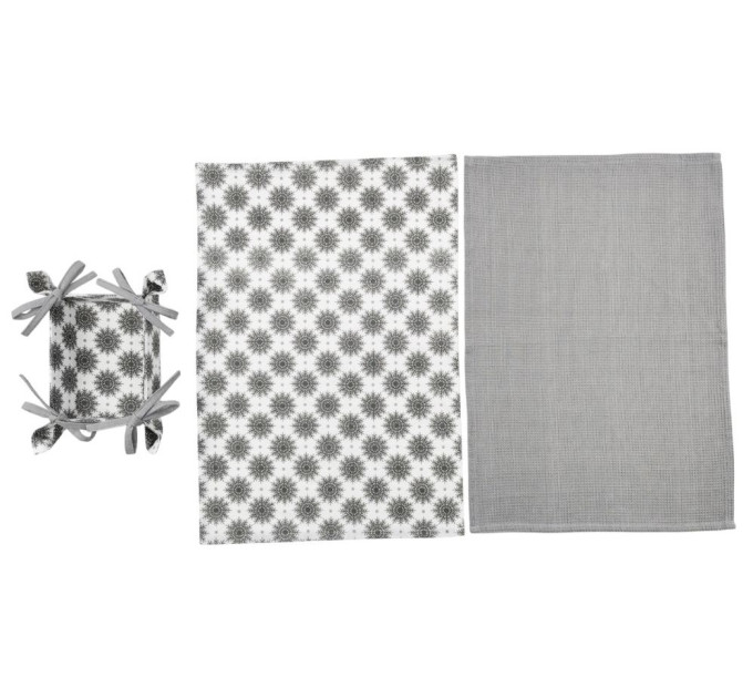 SOHO Набір рушників Soho 40x60см Snow Grey 2 шт