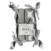 Набір рушників Soho 40x60см Snow Grey 2 шт