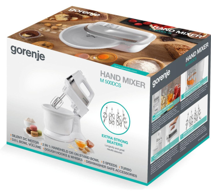 Gorenje Стаціонарний міксер Gorenje M 500 DCS (739685)