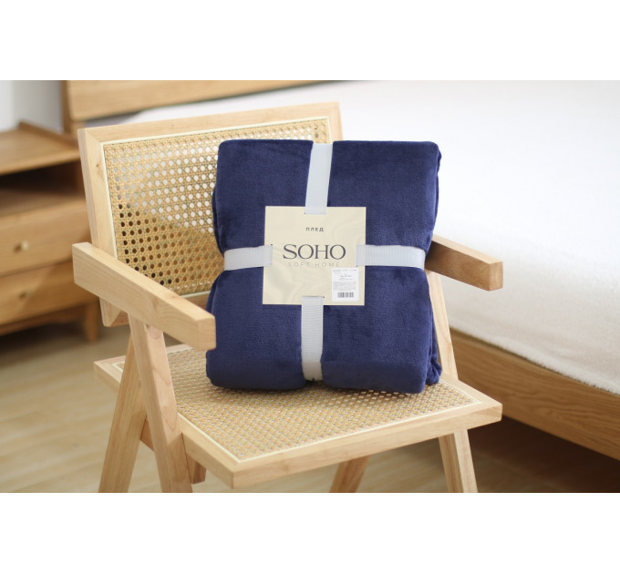SOHO Плед Soho 150х200 см Pappy Dark Blue