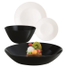 Luminarc Сервіз Luminarc Lillie Black&White, 19 предметів