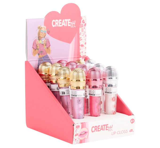 Create it! Блиск для губ Create IT! Мікрофон в асортименті 3 види (841000)