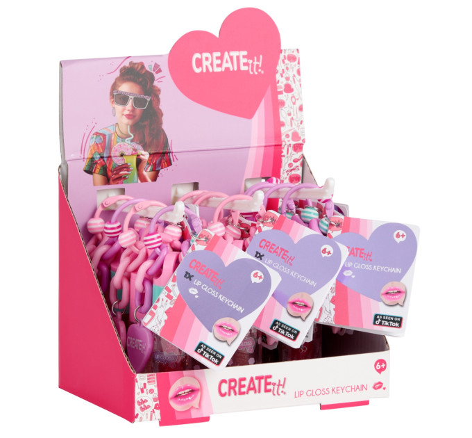 Create it! Блиск для губ Create IT! Брелок для ключів в асортименті (841006)