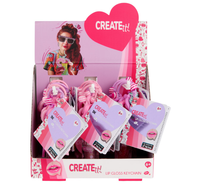 Create it! Блиск для губ Create IT! Брелок для ключів в асортименті (841006)