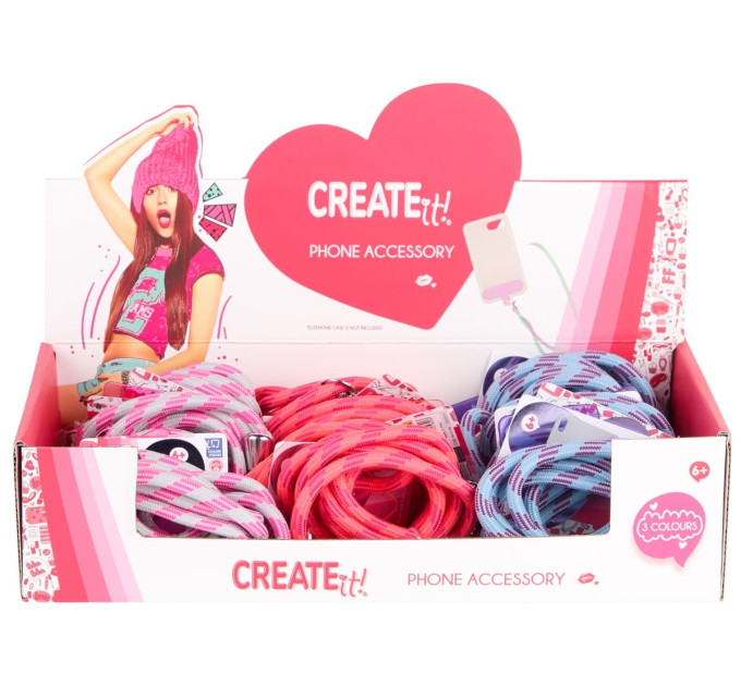 Create it! Шнурок для телефону Create IT! в асортименті 841014