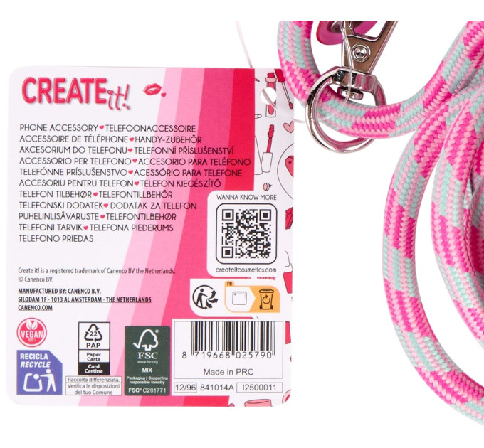 Create it! Шнурок для телефону Create IT! в асортименті 841014