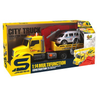 Іграшка CARS S Евакуатор жовтий 1:14 (CJ-4436959)